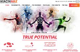 Official Niacin Max website