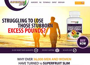Superfruit Slim website
